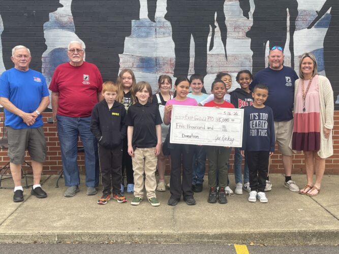 Post 33 donates to East Garfield Elementary